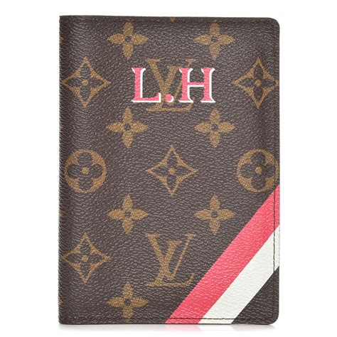 passport case with initial louis vuitton